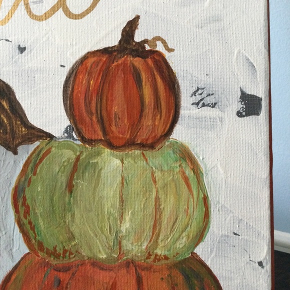 🦉original art work/acrylic painting/12x12/wall hanging - Picture 2 of 7